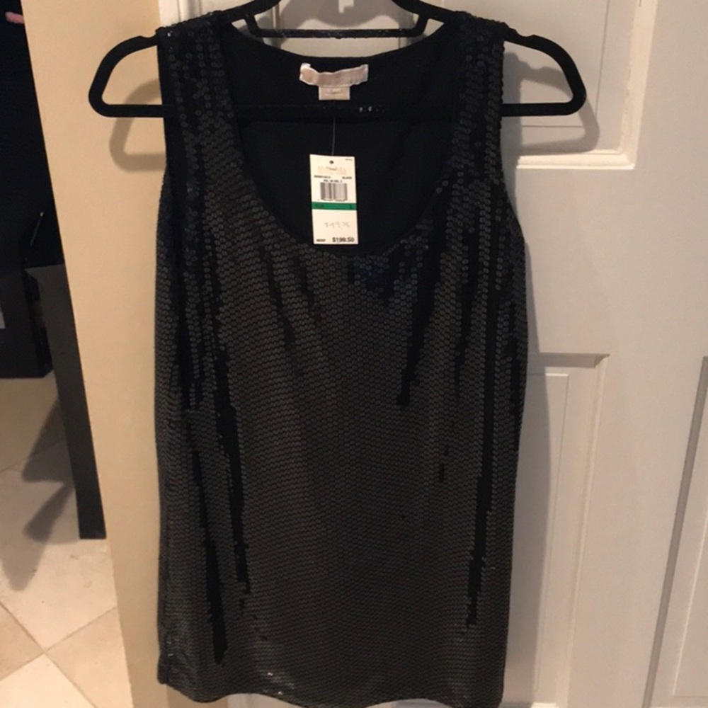 NWT Black Sequin Dress